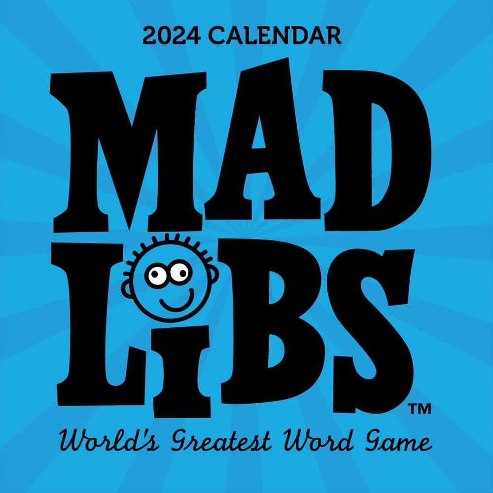 Mad Libs 2024 Wall Calendar Main Image