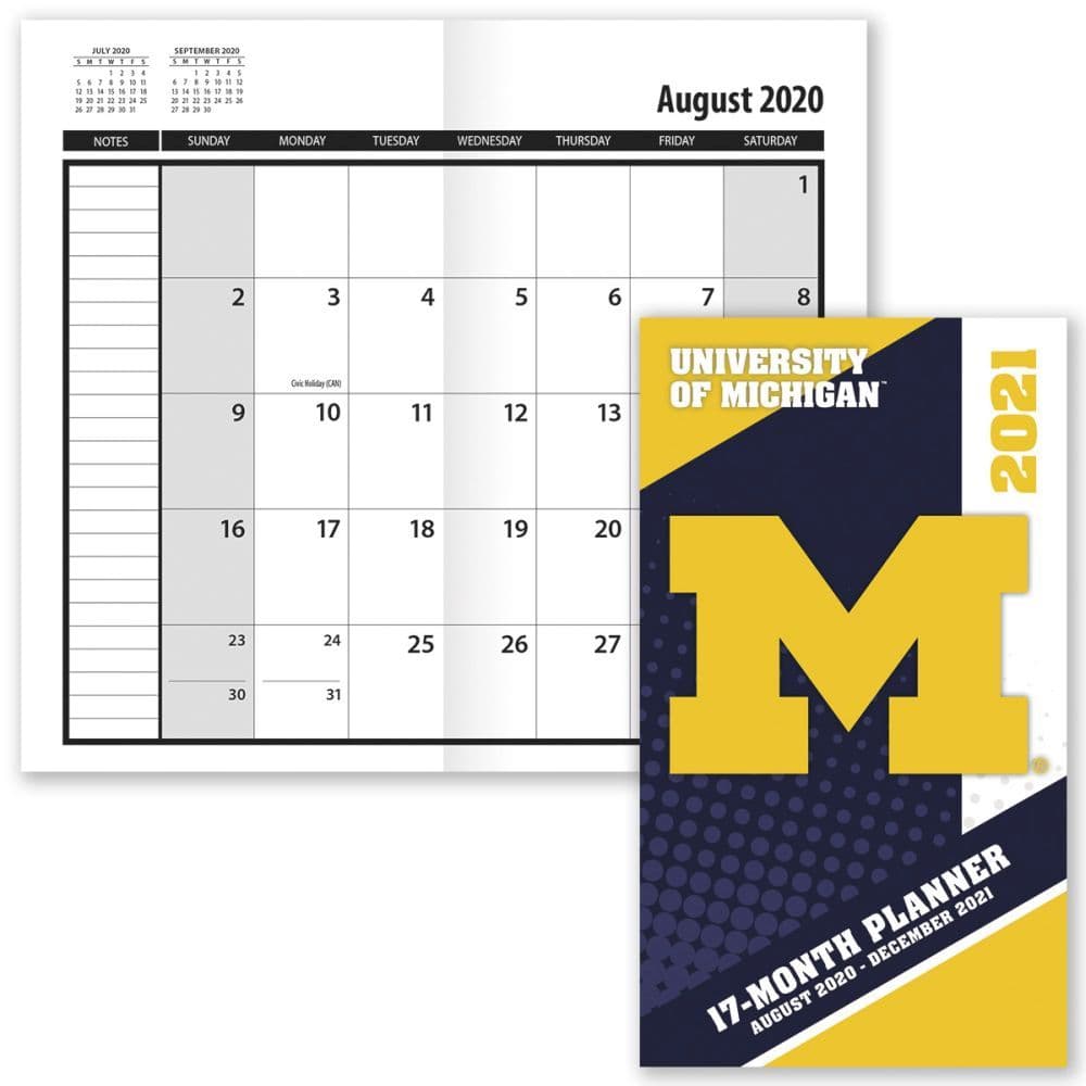 Michigan Wolverines Pocket Planner