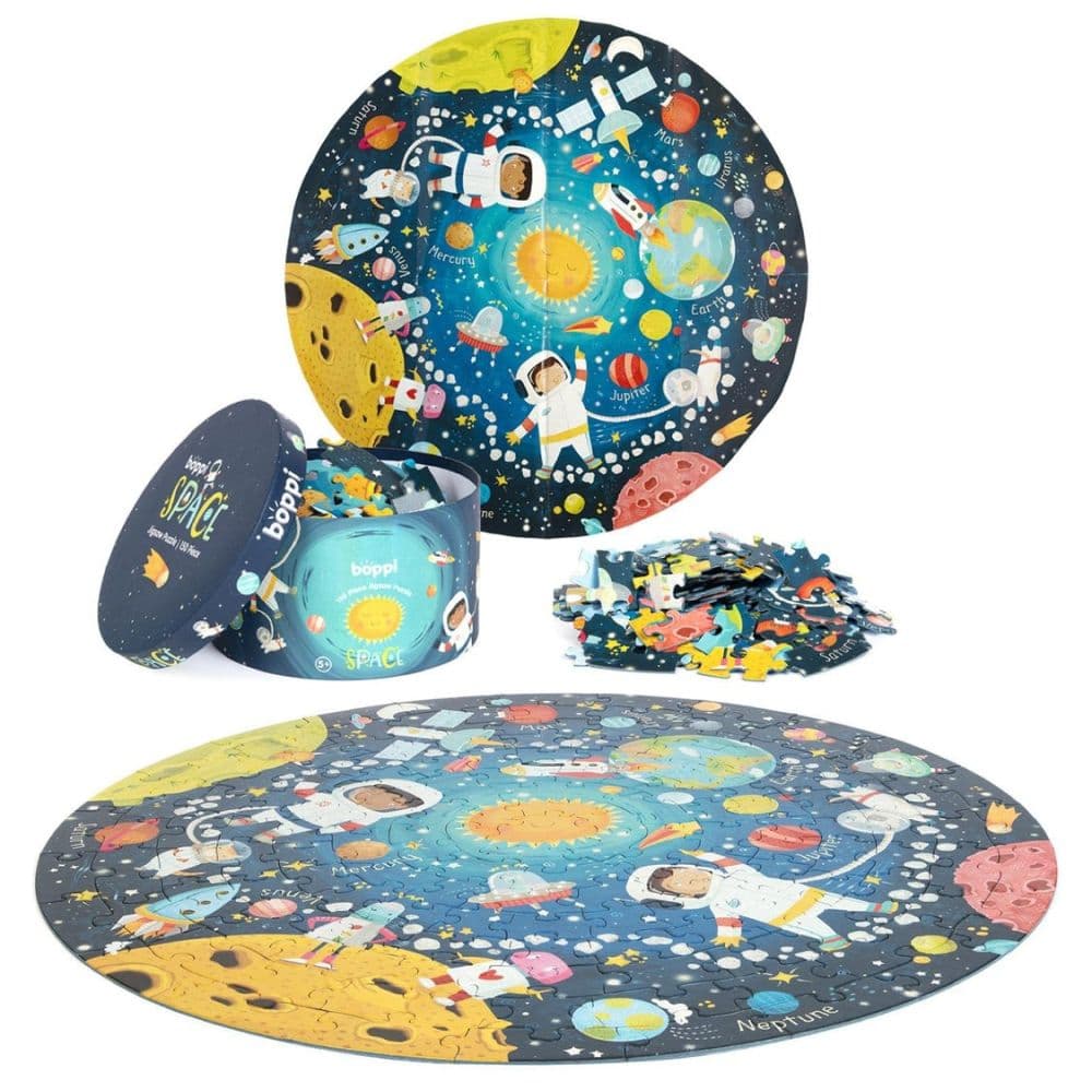 Space Round 150 Piece Puzzle Fourth Alternate Image
