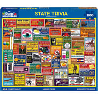 image State Trivia 1000 Piece Puzzle by Steve Cameron Main Product Image