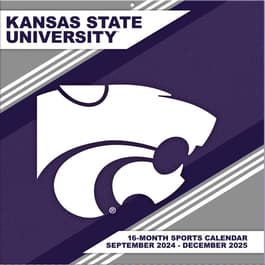 Kansas State University Wildcats 2025 Wall Calendar