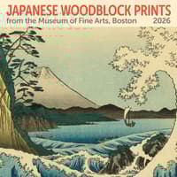 image Japanese Woodblocks MFA 2026 Mini Wall Calendar Main Image