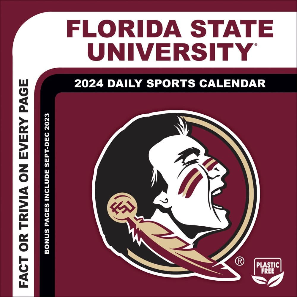 Florida State Seminoles 2024 Desk Calendar