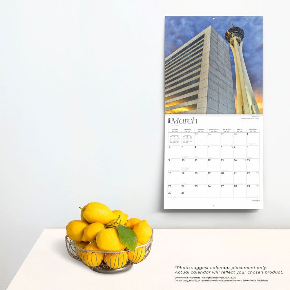 Las Vegas 2025 Wall Calendar Third Alternate Image width=&quot;1000&quot; height=&quot;1000&quot;