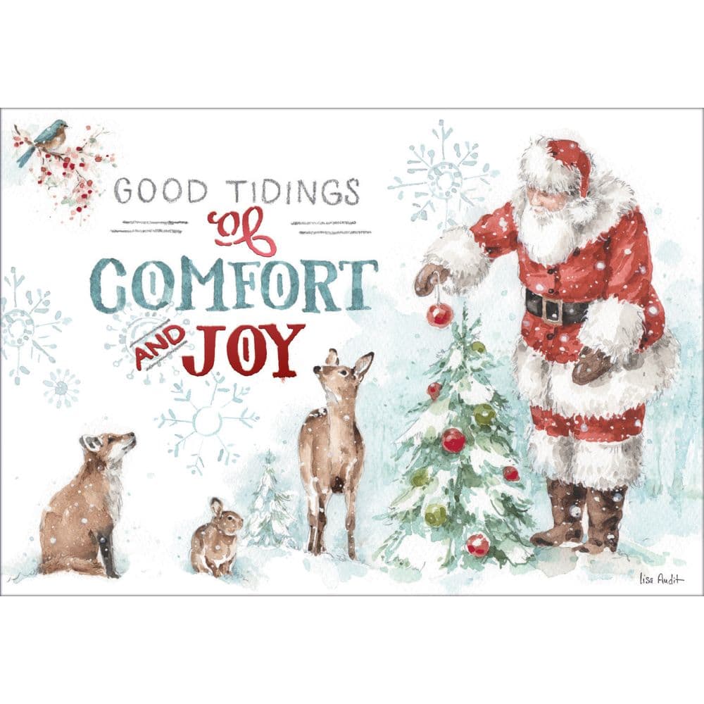 Good Tidings by Lisa Audit Petite Christmas Cards Main Image