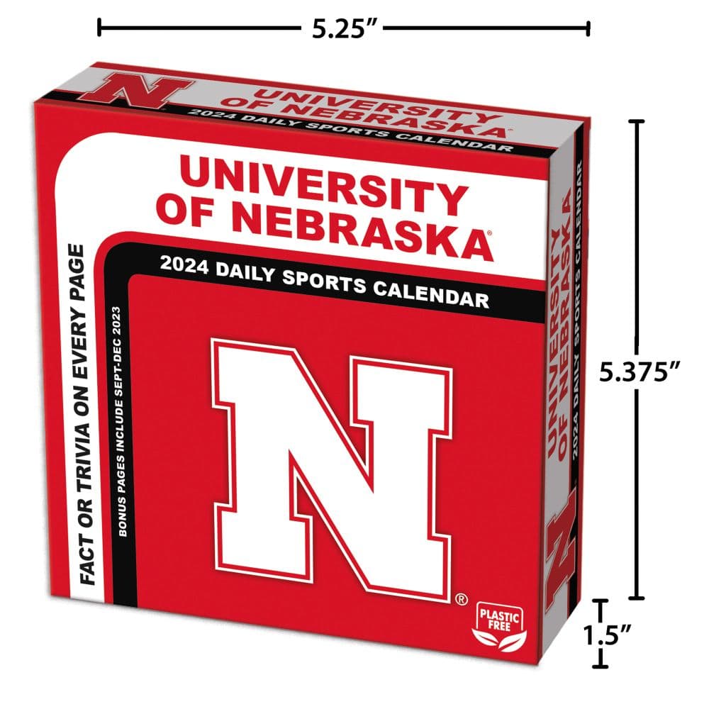 Nebraska Cornhuskers 2024 Desk Calendar Sixth Alternate Image width=&quot;1000&quot; height=&quot;1000&quot;