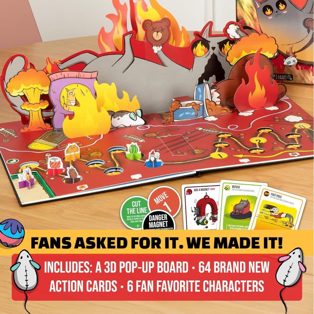 Exploding Kittens Board Game Second Alternate Image