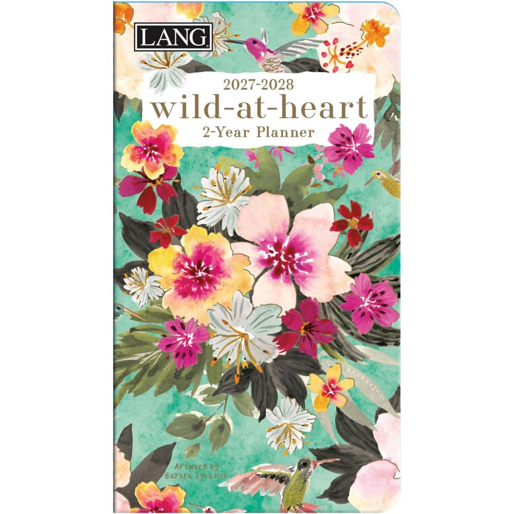 Wild At Heart 2027 2-Year Pocket Planner by Barbra Ignatiev