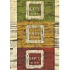 image Live Laugh Love Outdoor Flag-Large - 28 x 40 by Warren Kimble Main Image