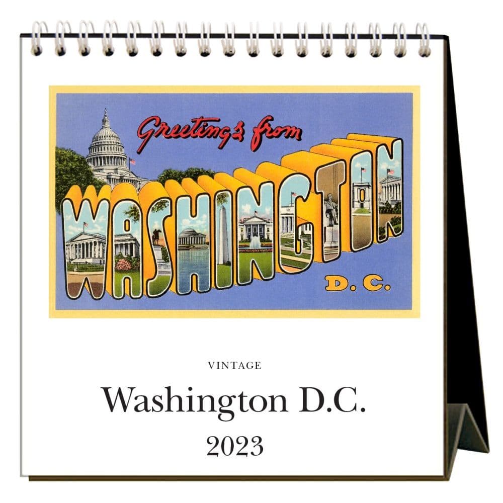 Washington D.C. 2023 Desk Calendar - Calendars.com