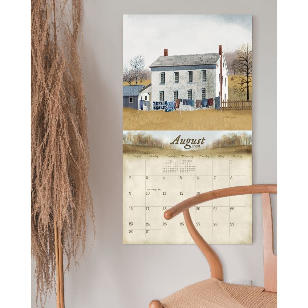 Road Home by Billy Jacobs 2026 Wall Calendar Fourth Alternate Image