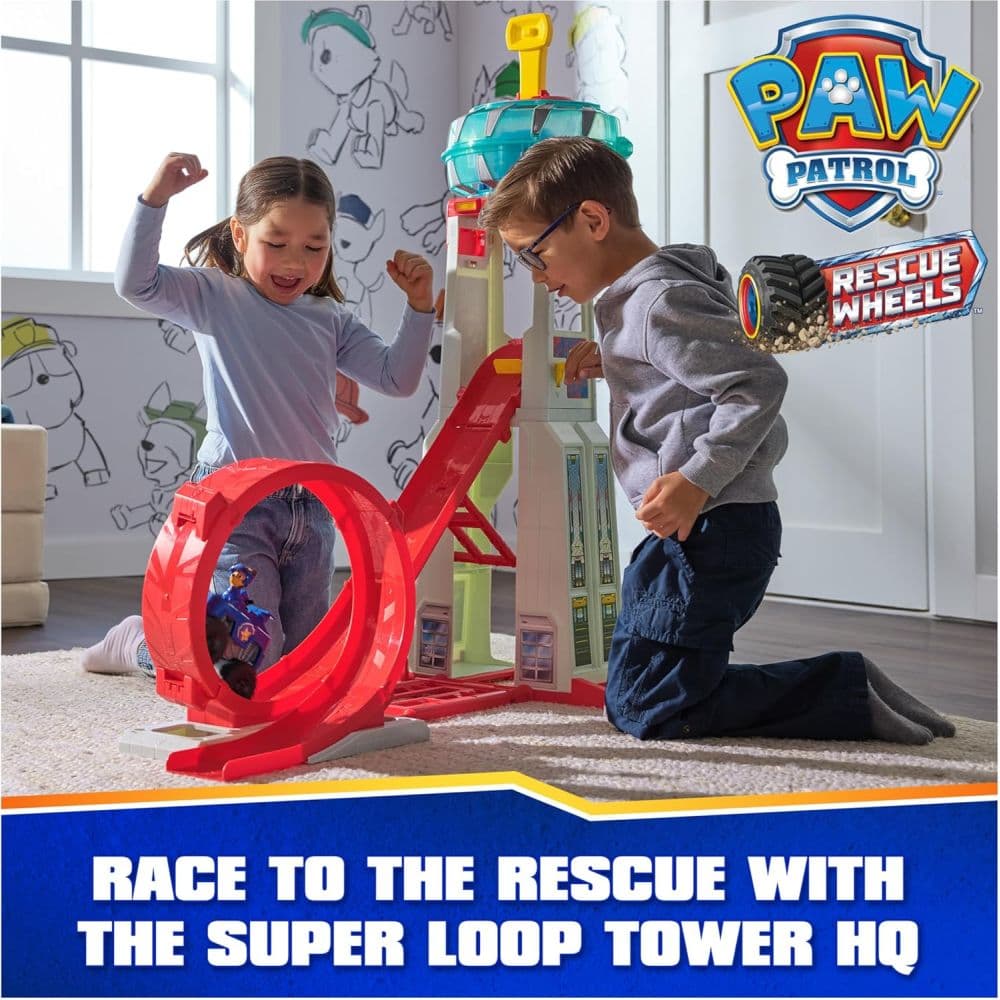 Paw Patrol Rescue Wheels Loop Tower First Alternate Image