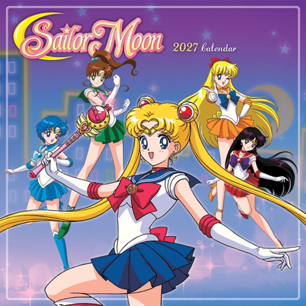 Sailor Moon 2027 Mini Wall Calendar Main Product Image