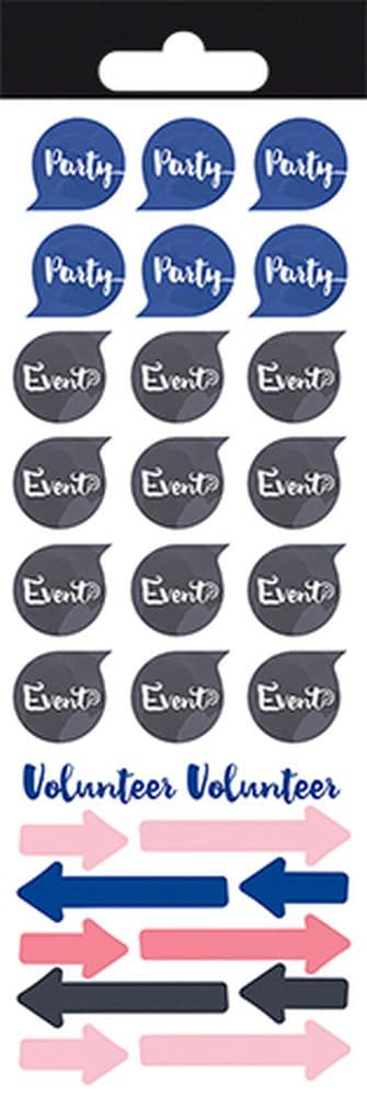 Florals Reminder Stickers Alternate Image 3