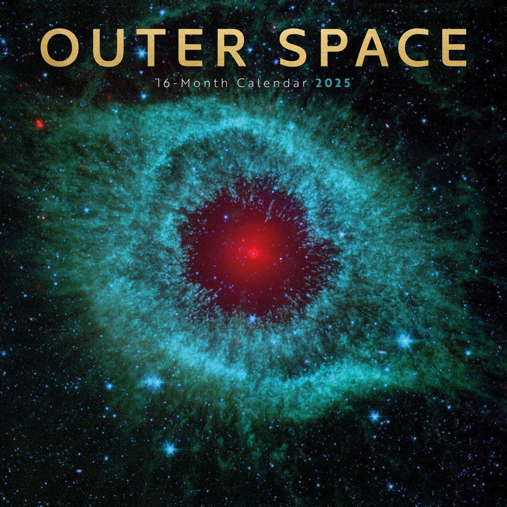 Outer Space 2025 Wall Calendar