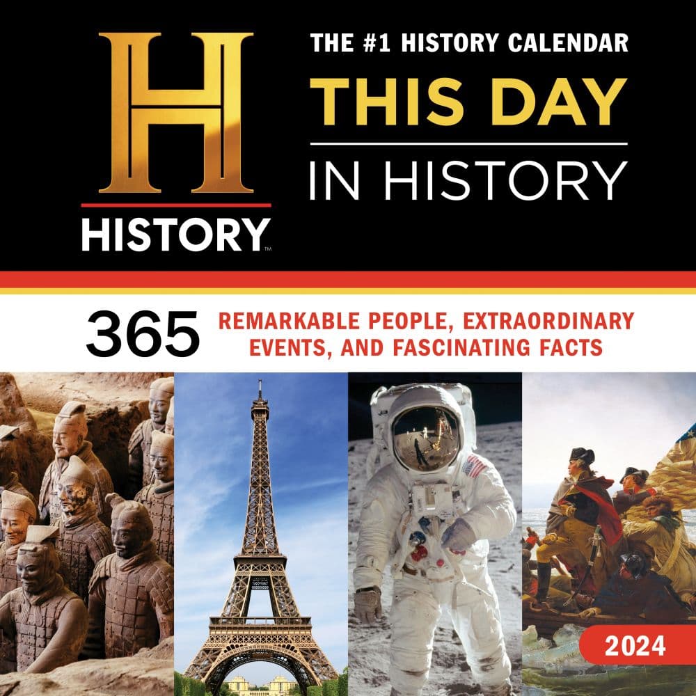 History Channel This Day in History 2024 Wall Calendar Main Product Image width=&quot;1000&quot; height=&quot;1000&quot;