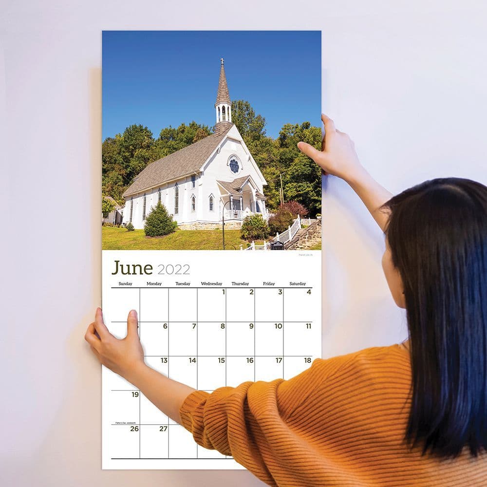 Churches 2022 Wall Calendar - Calendars.com