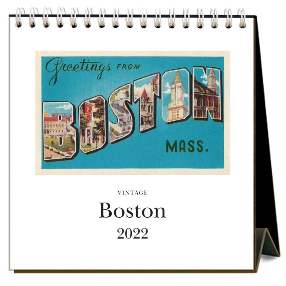 Boston 2022 Desk Calendar