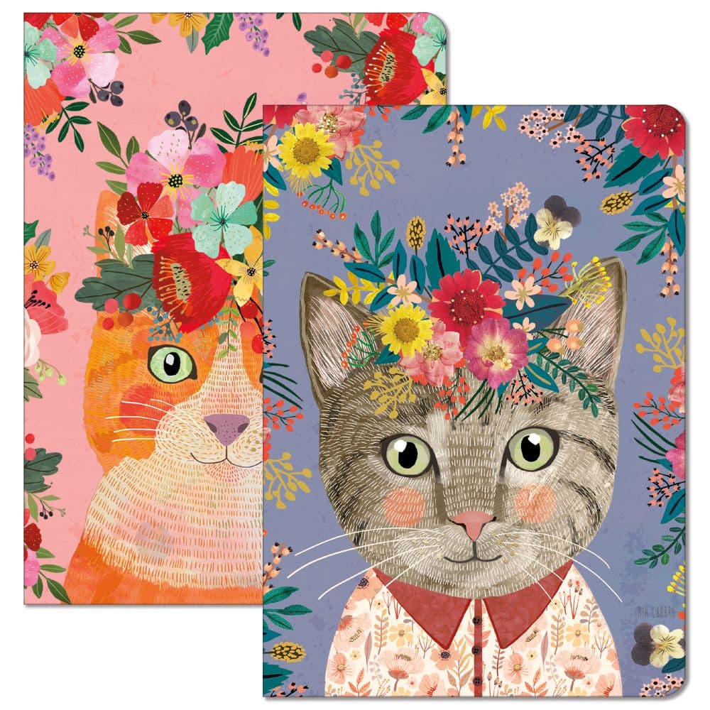 image Whimsy Cats Two Pack Journals Main Product Image