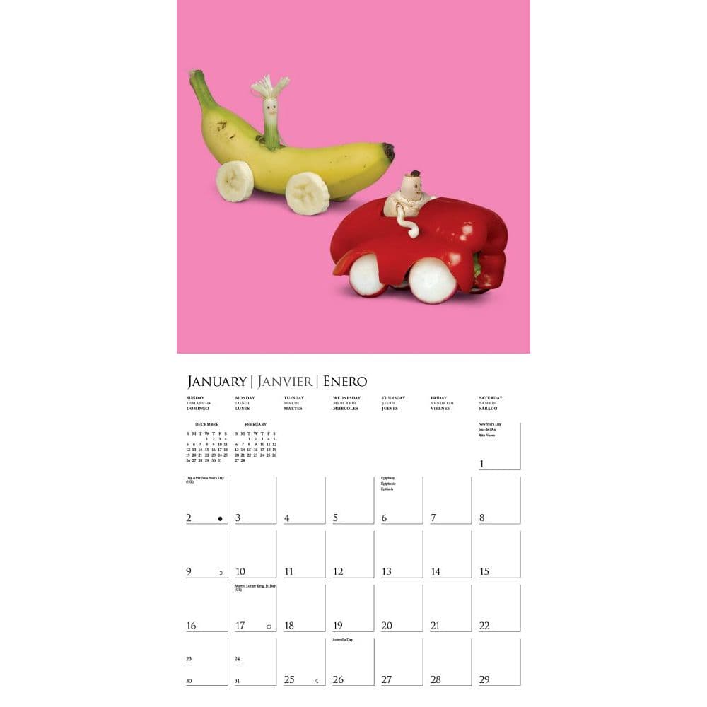 Free Food Calendar 2022 Play With Your Food 2022 Wall Calendar - Calendars.com