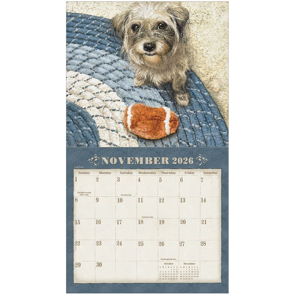 Dogs We Love by Sueellen Ross 2026 Wall Calendar Second Alternate Image