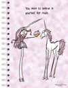 image Sketchy Chics Believe Spiral Journal Main Image