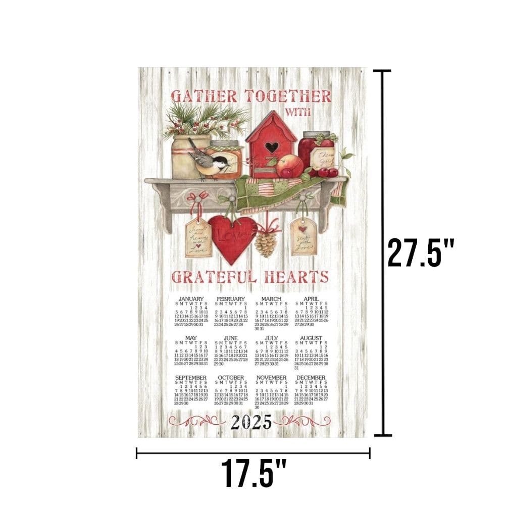 Kitchen Sentiments 2025 Calendar Towel First Alternate Image