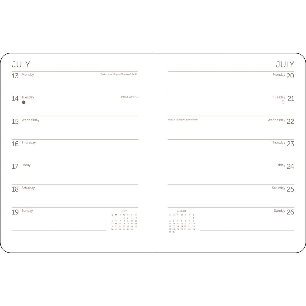 Impressionists 2026 Engagement Planner Third Alternate Image