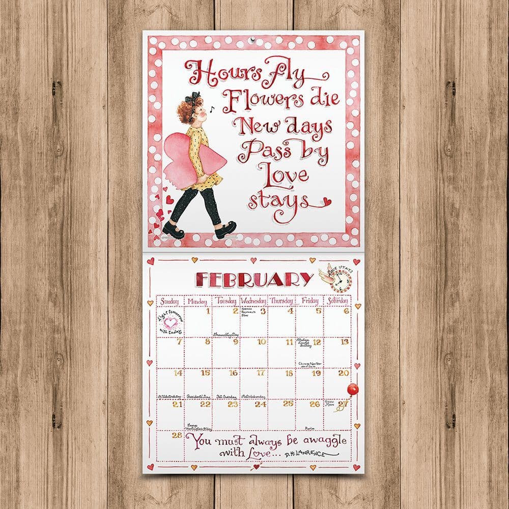 Susan Branch Heart of the Home Mini Wall Calendar