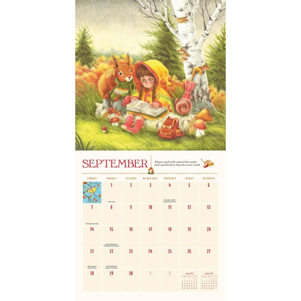 Gnome Life 2025 Wall Calendar Third Alternate Image width="1000" height="1000"