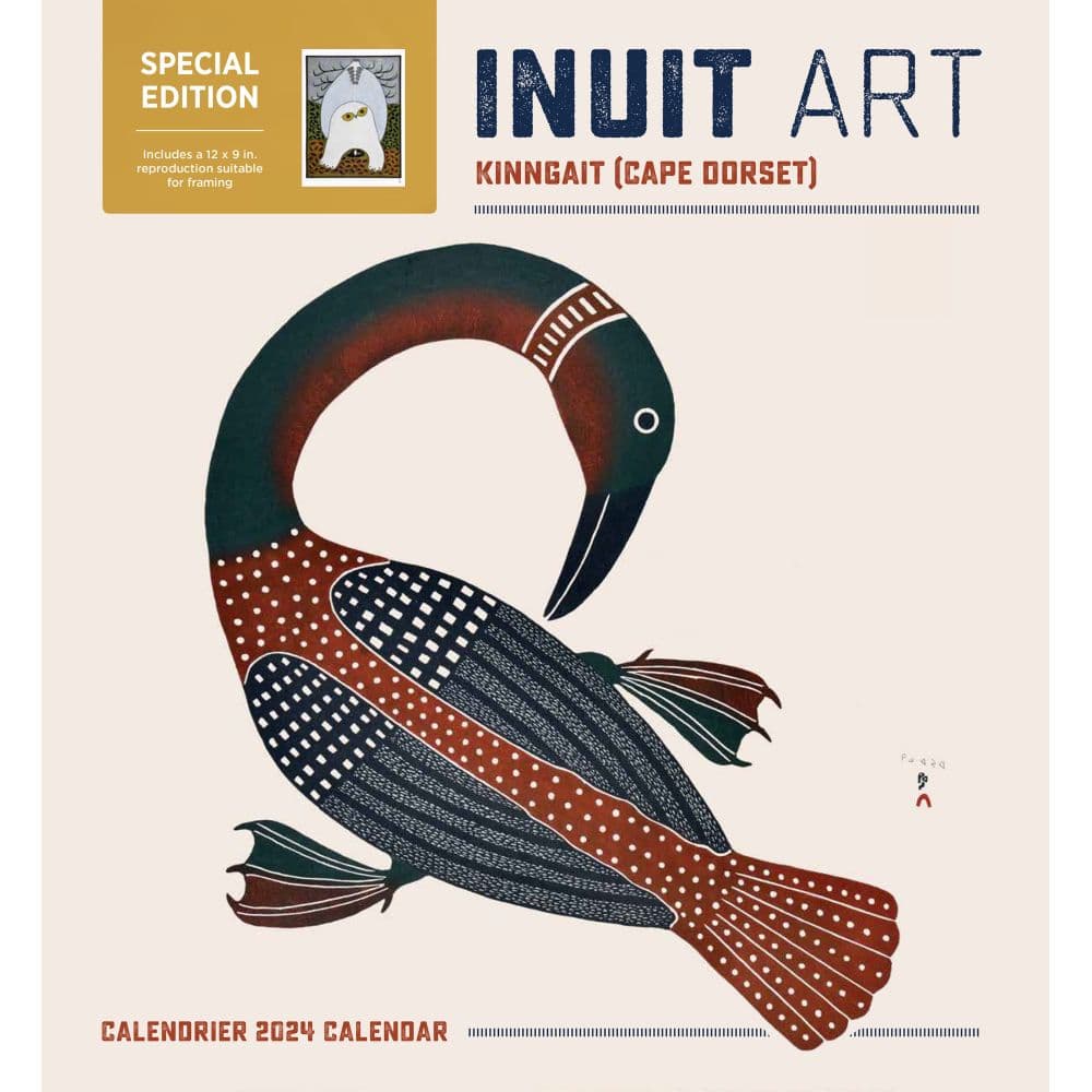 Inuit Art Cape Dorset Spec Edition 2024 Wall Calendar