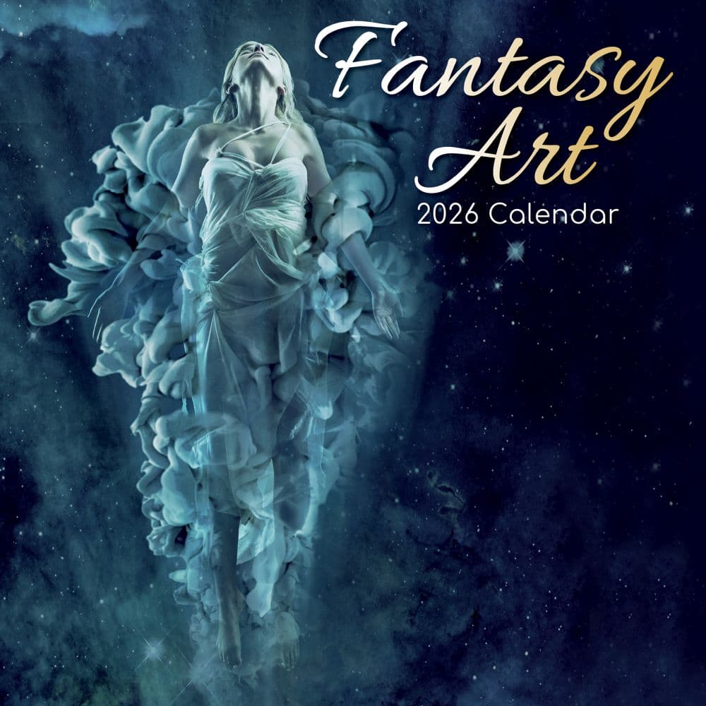 Fantasy Art 2026 Wall Calendar  Main Image