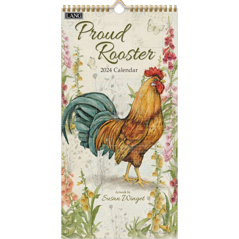 Proud Rooster Slim Vertical 2024 Wall Calendar Calendars Com   1521c666 Aae6 4ed6 95f5 B55ea469926b