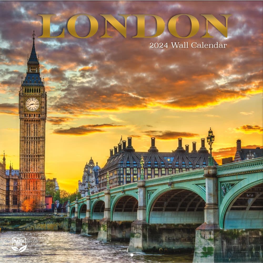 London 2024 Wall Calendar