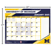 image COL Michigan Wolverines 2025 Desk Pad