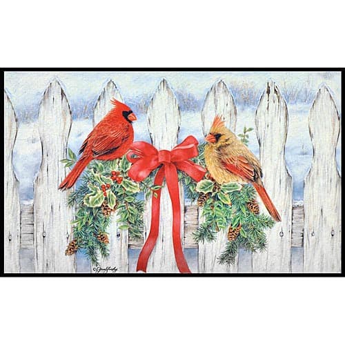 Jane Shasky Holly Fence Doormat Main Image