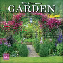 Glorious Garden 2026 Wall Calendar