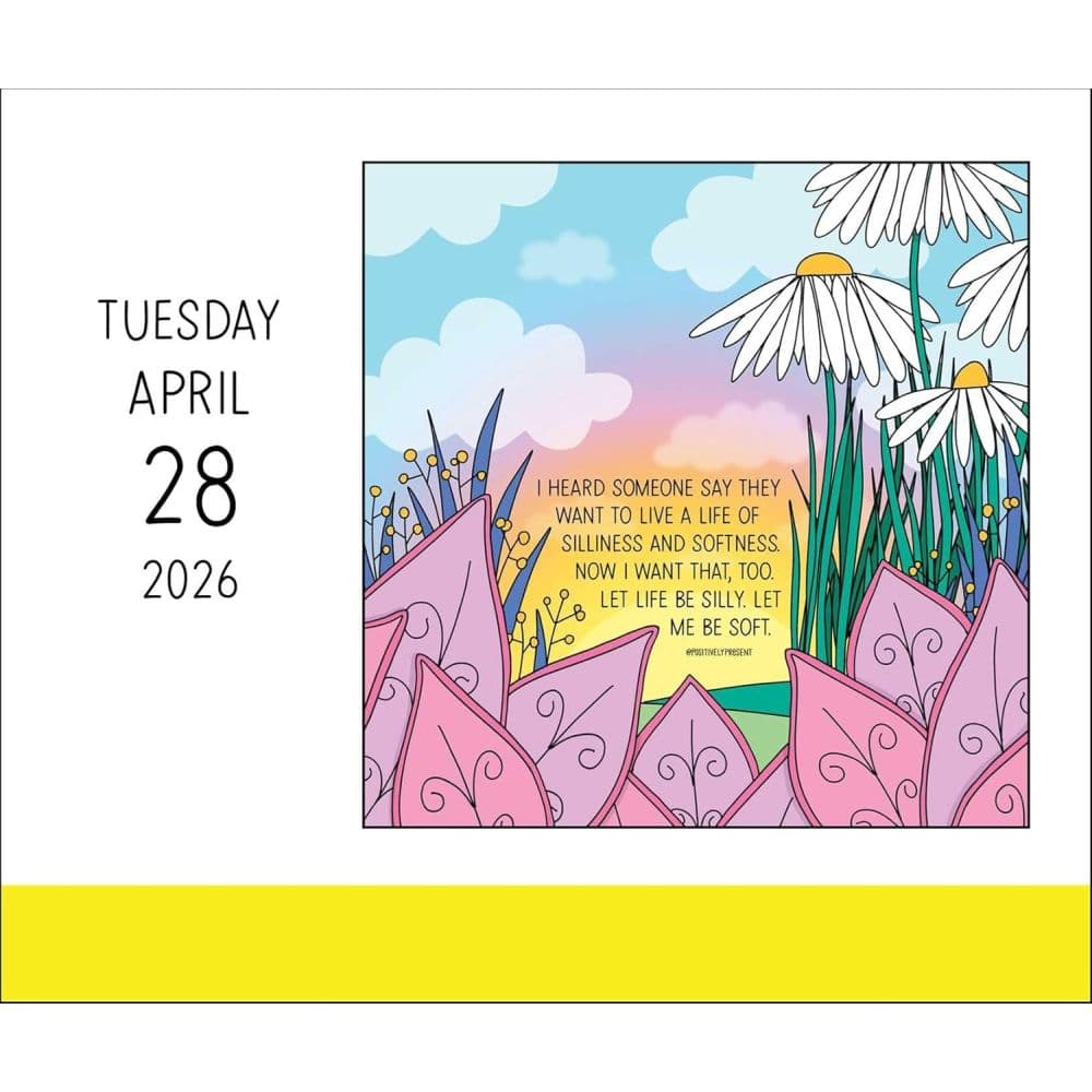 Positively Present 2026 Desk Calendar Second Alternate Image