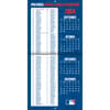 image MLB Los Angeles Dodgers 2025 Mini Wall Calendar