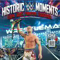 image WWE Historical Events 2026 Wall Calendar Main Product Image