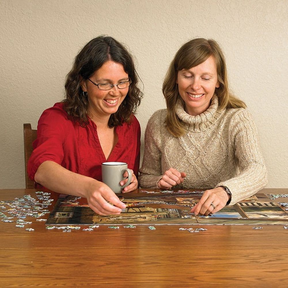 Lakeside Cabin 1000pc Puzzle Fourth Alternate Image width=&quot;1000&quot; height=&quot;1000&quot;
