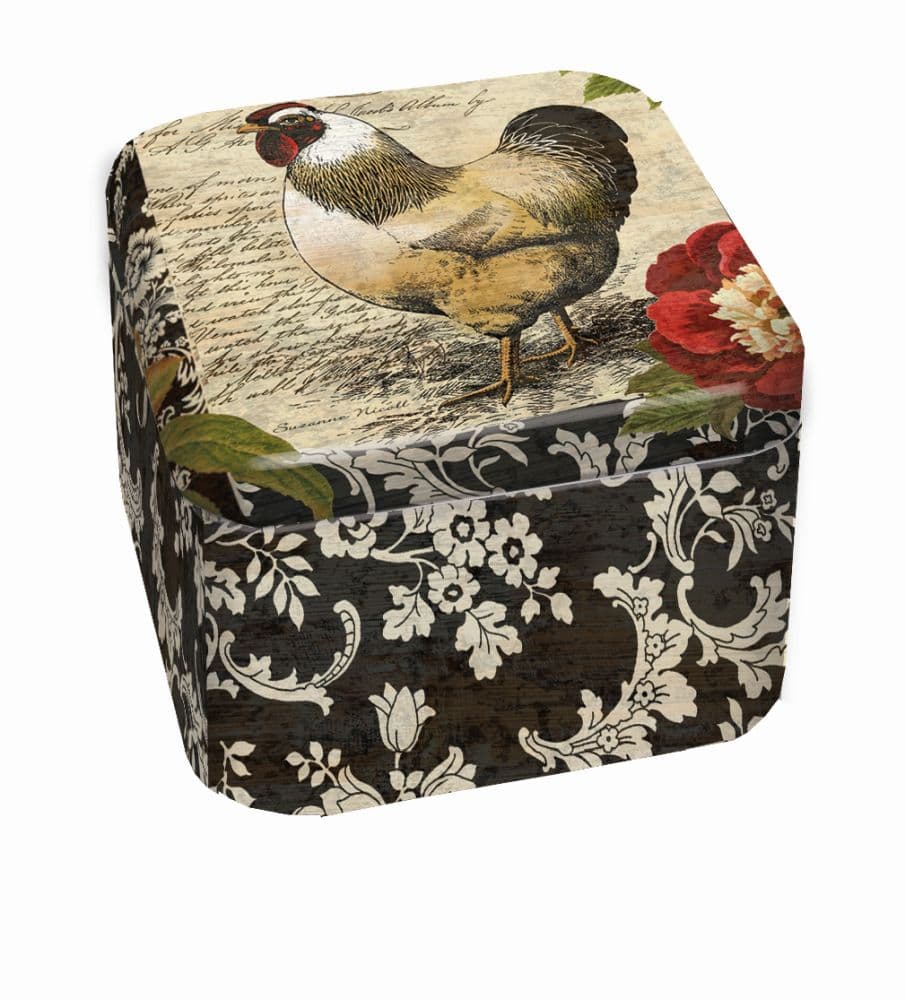 French Rooster 9 Oz Tin Candle by Suzanne Nicoll Main Image