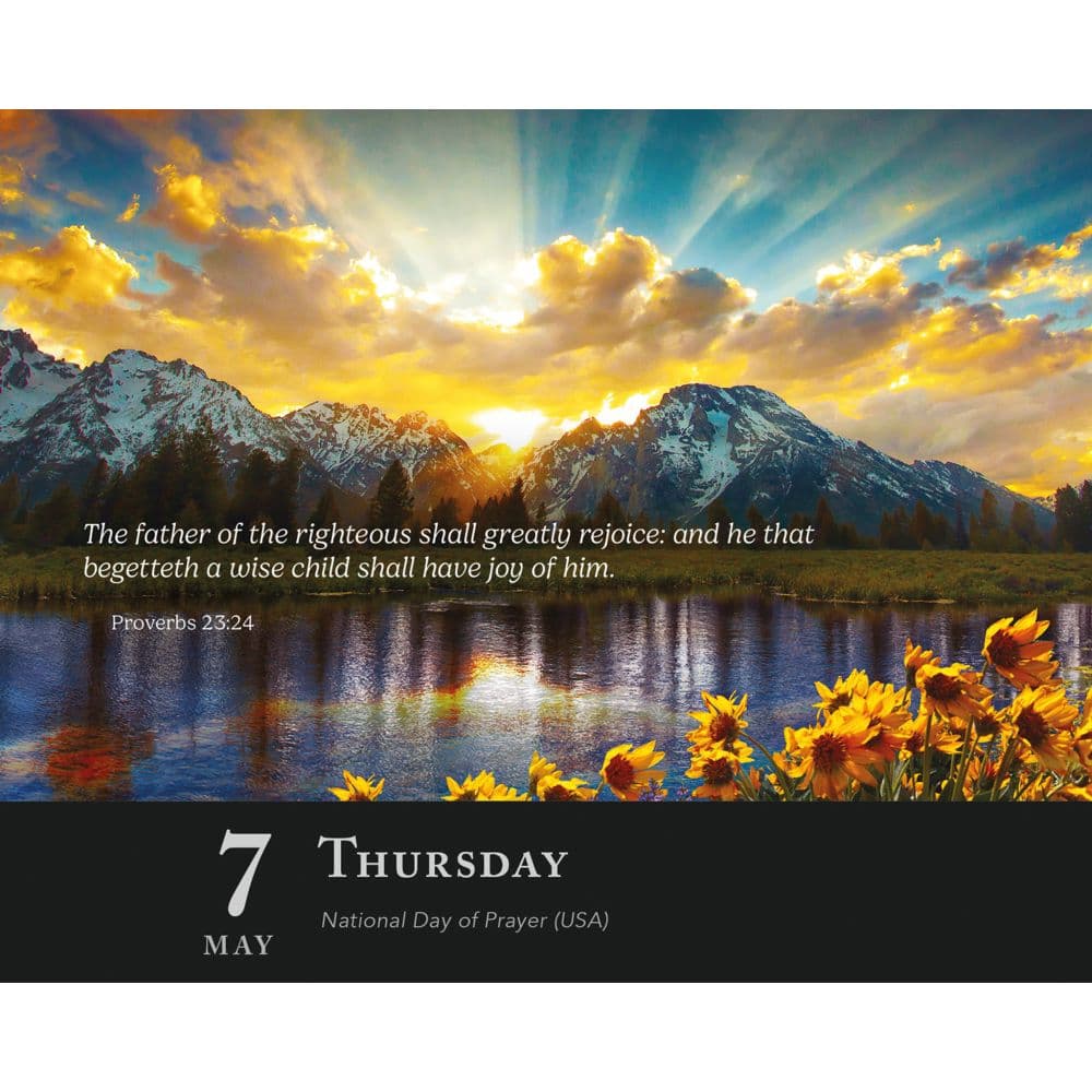 Daily Verse 2026 Desk Calendar Third Alternate Image