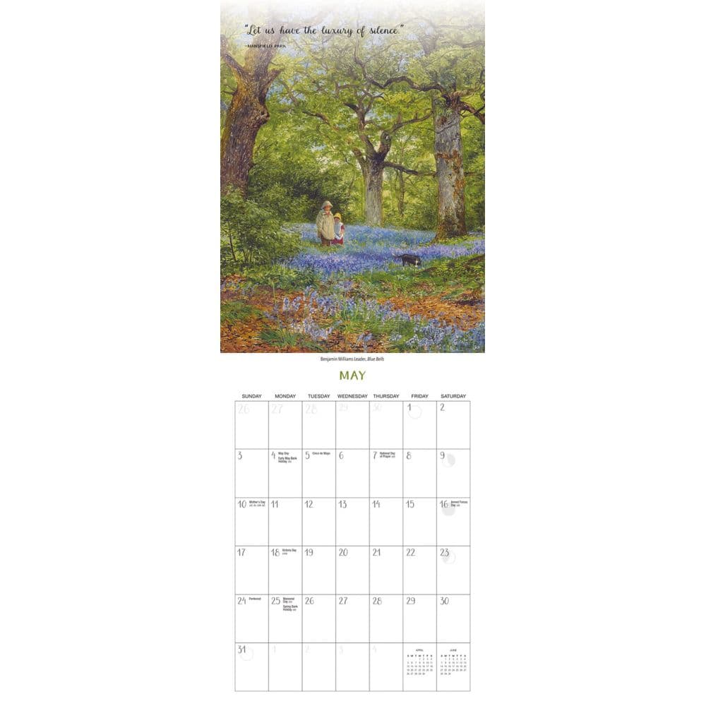 Jane Austen In her Own Words 2026 Wall Calendar Third Alternate Image