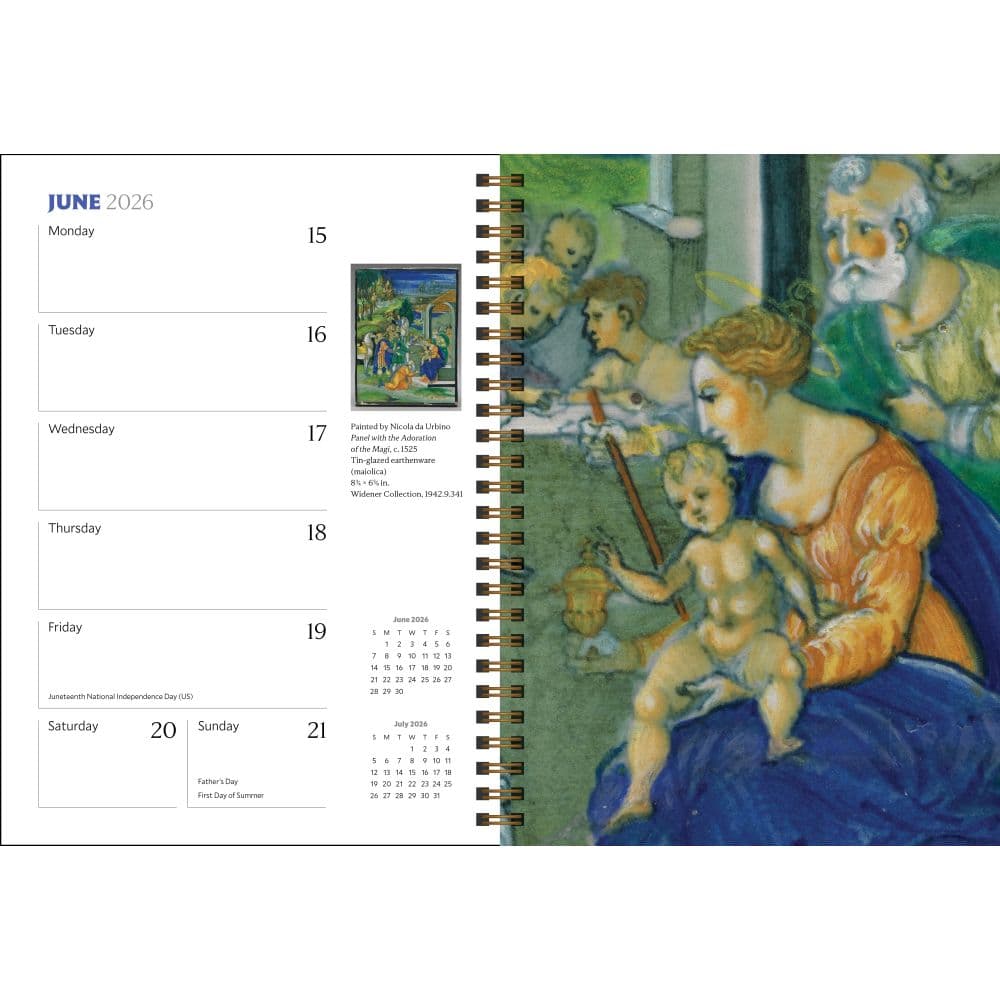 National Gallery of Art 2026 Engagement Planner Third Alternate Image