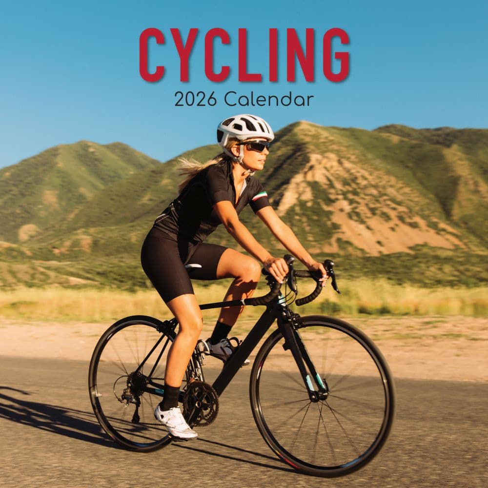 Cycling 2026 Wall Calendar  Main Image