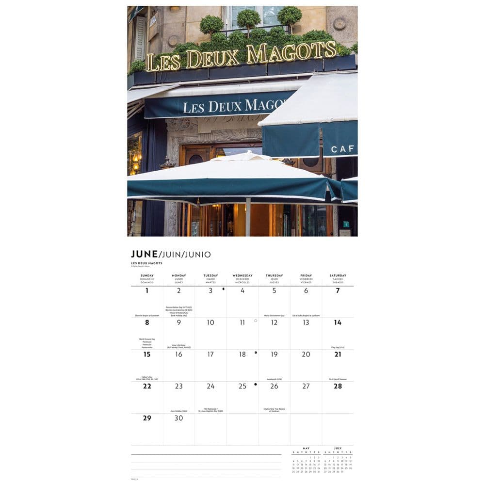 Parisian Lifestyle 2025 Wall Calendar Third Alternate Image width=&quot;1000&quot; height=&quot;1000&quot;