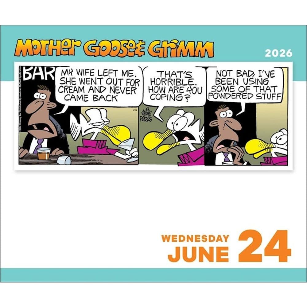 Mother Goose and Grimm 2026 Desk Calendar Third Alternate Image