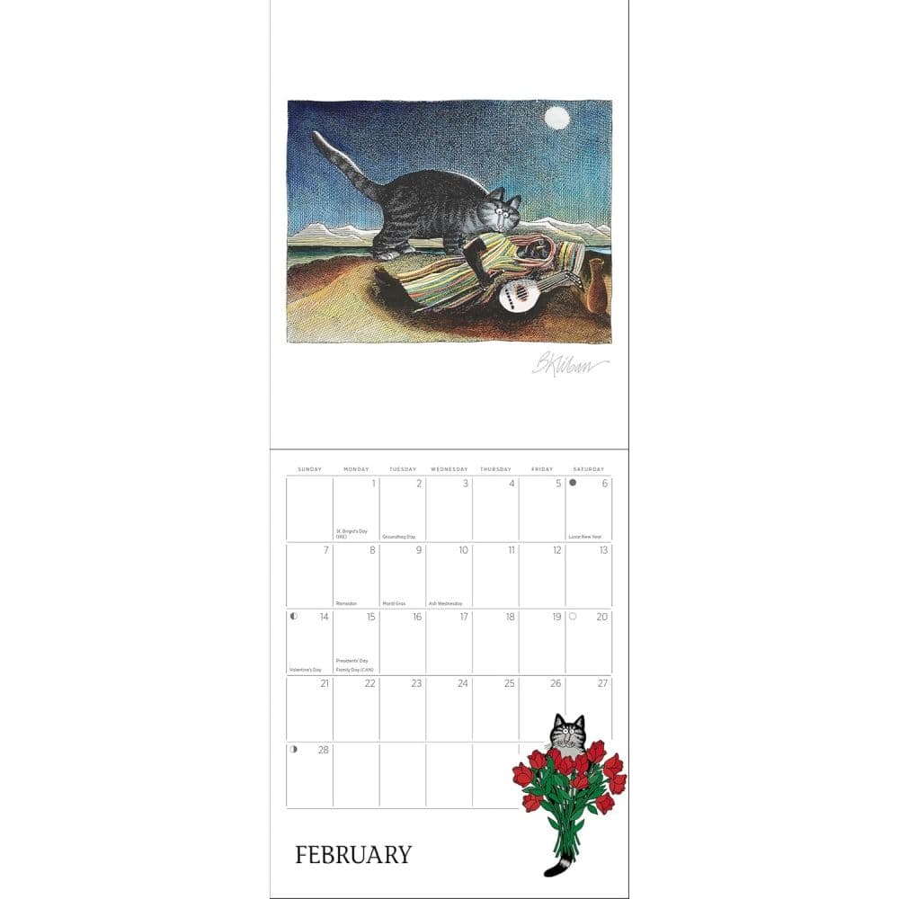 Kliban 2027 Mini Wall Calendar Third Alternate Image