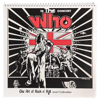 image Art Of Rock And Roll Square 2027 Wall Calendar Main Product Image